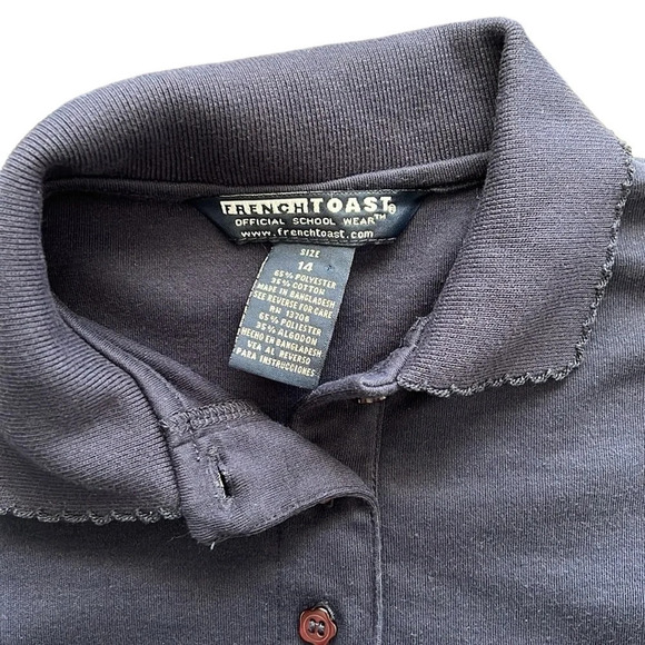 French Toast Girls long sleeve blue shirt - Picture 2 of 5